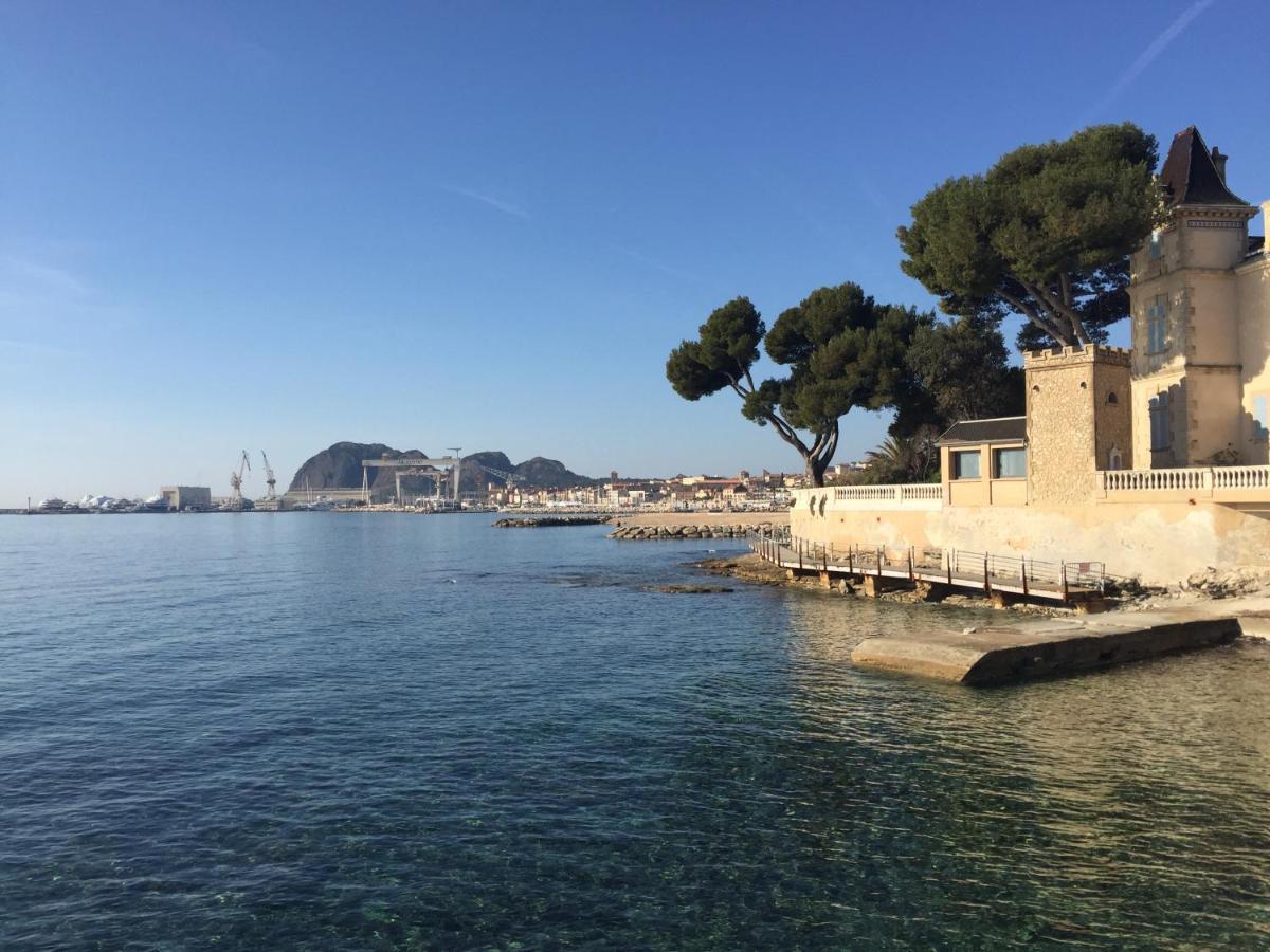 Duplex La Ciotat - Superbe 85 M2 - 6 Pers - 3 Chambres - Climatisation - Vue Mer Et Proche Du Vieux Port Ла-Сьота Экстерьер фото
